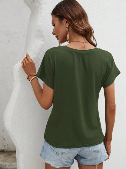 The Darcy Asymmetric Hem T-Shirt