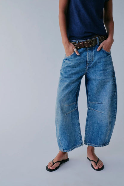 The Balloon Ultra Wide Leg Jeans