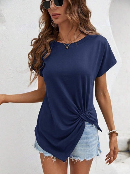 The Darcy Asymmetric Hem T-Shirt