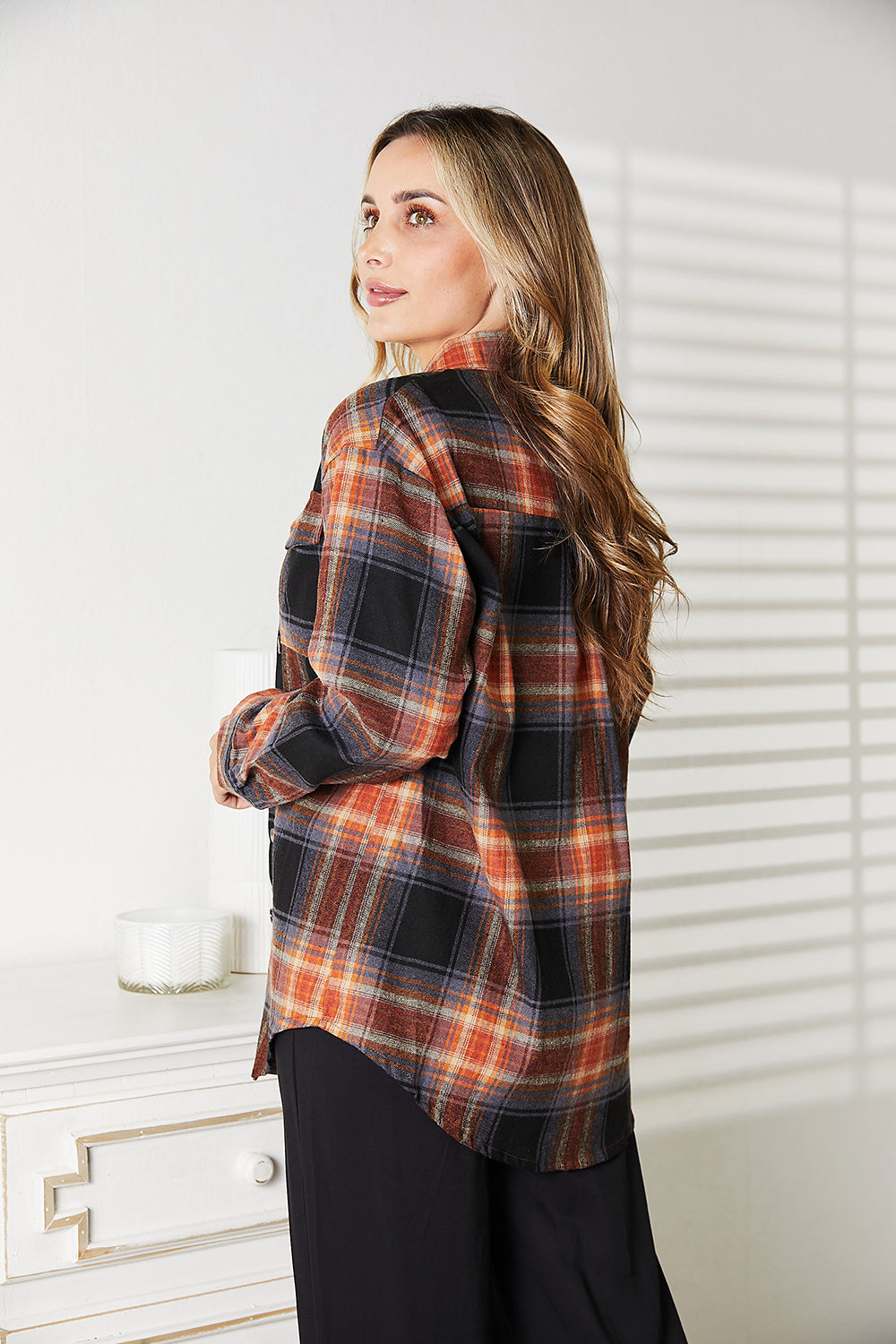 The Kiera Relaxed Fit Plaid Shirt