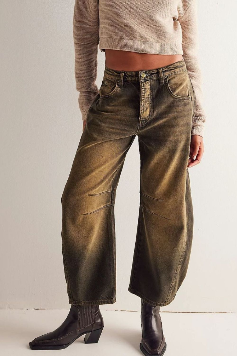 The Balloon Ultra Wide Leg Jeans