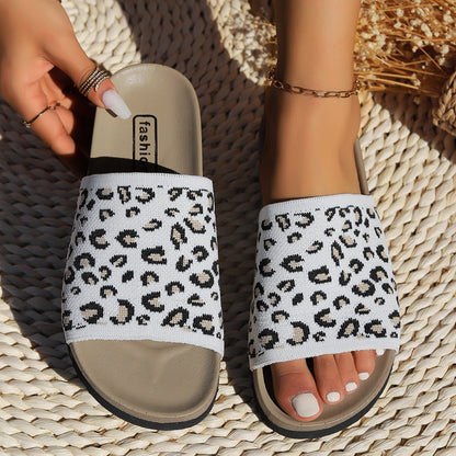 Sphynx Leopard Print Slides