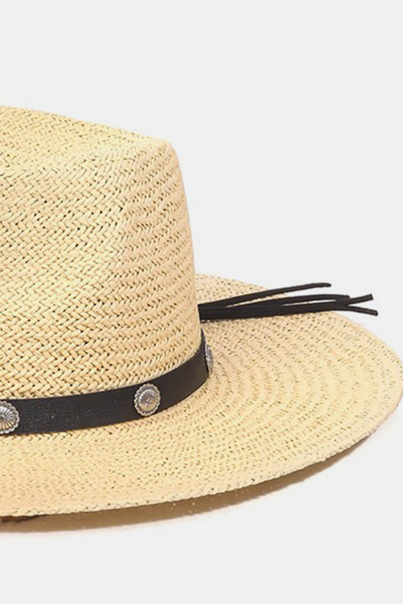 The Big Falls Straw Western Fedora