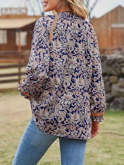 The Tamsyn Boho Pullover Blouse