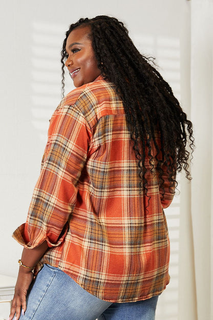 The Kiera Relaxed Fit Plaid Shirt