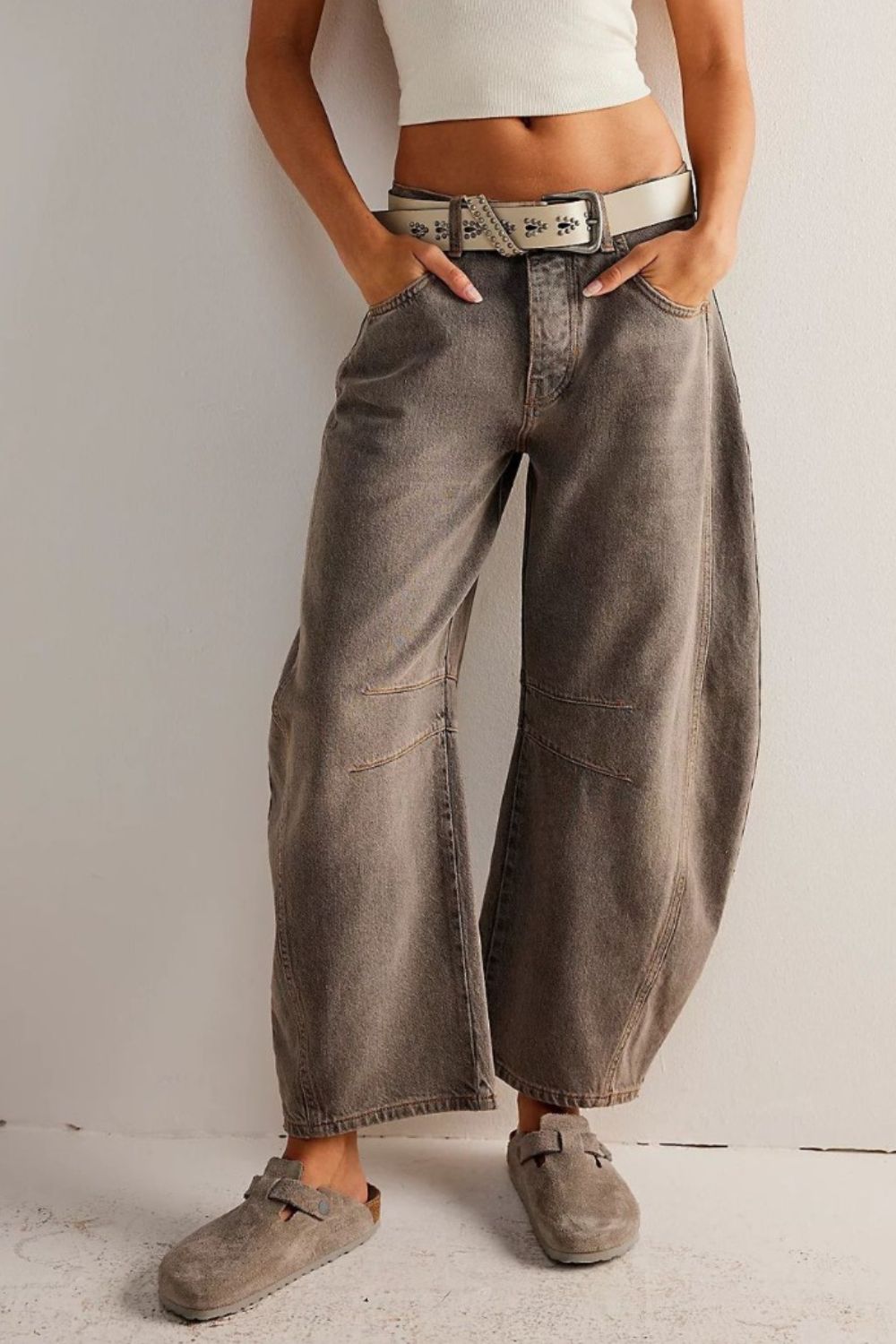 The Balloon Ultra Wide Leg Jeans