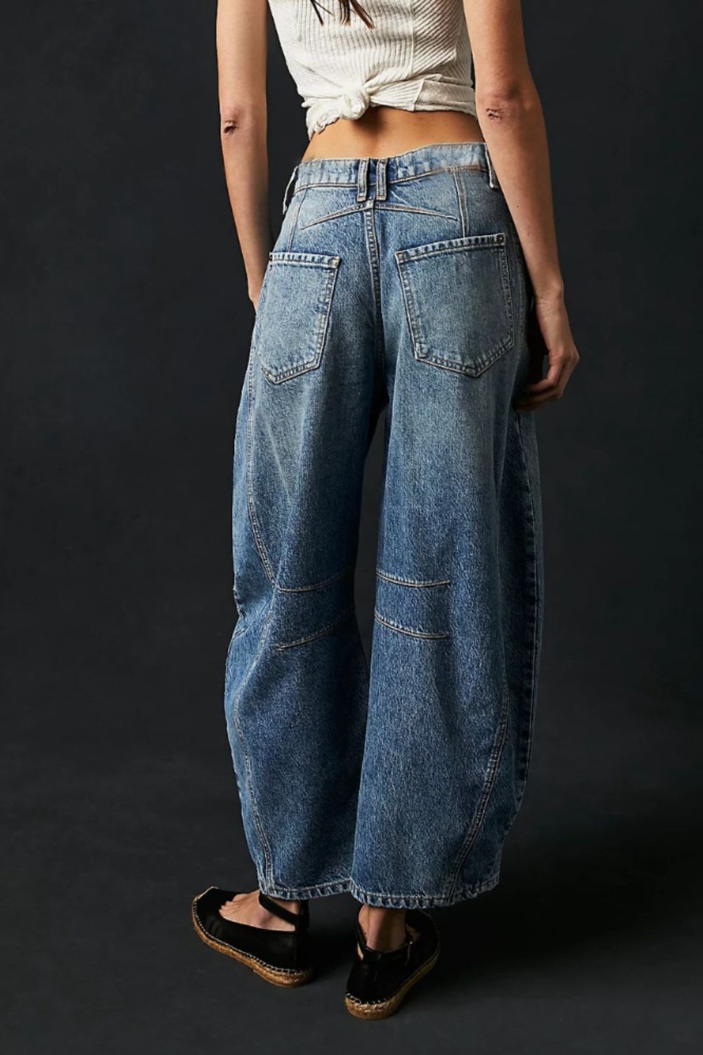 The Balloon Ultra Wide Leg Jeans