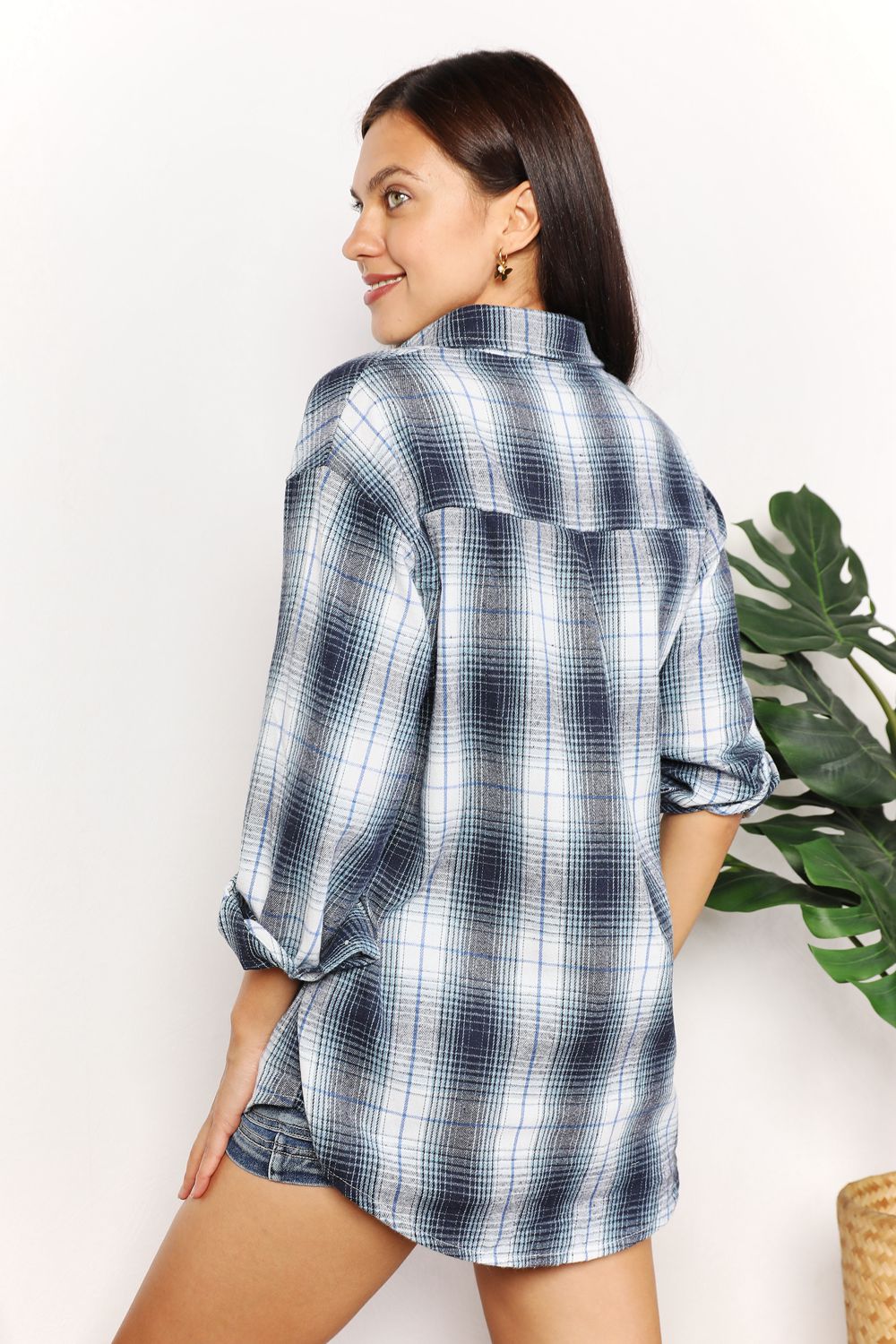 The Kiera Relaxed Fit Plaid Shirt