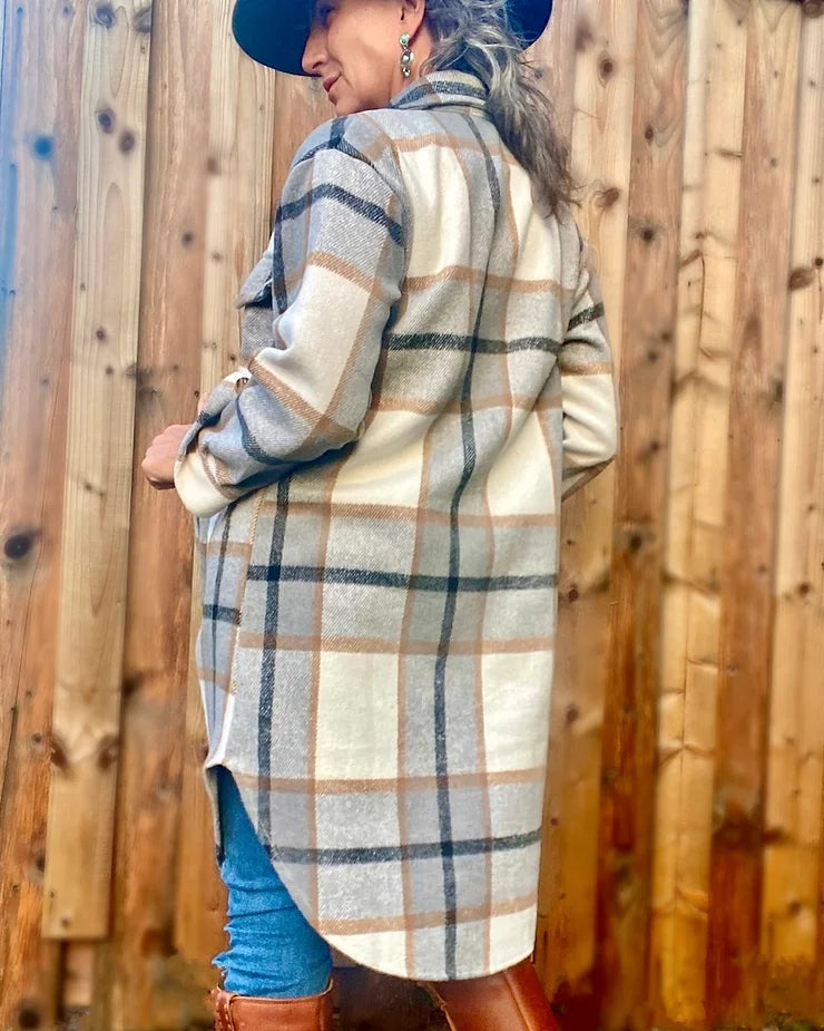 The Renegade Oversized Plaid Shacket