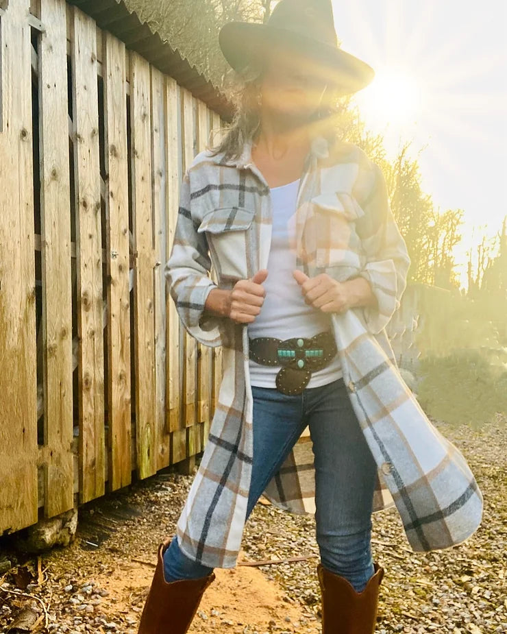 The Renegade Oversized Plaid Shacket