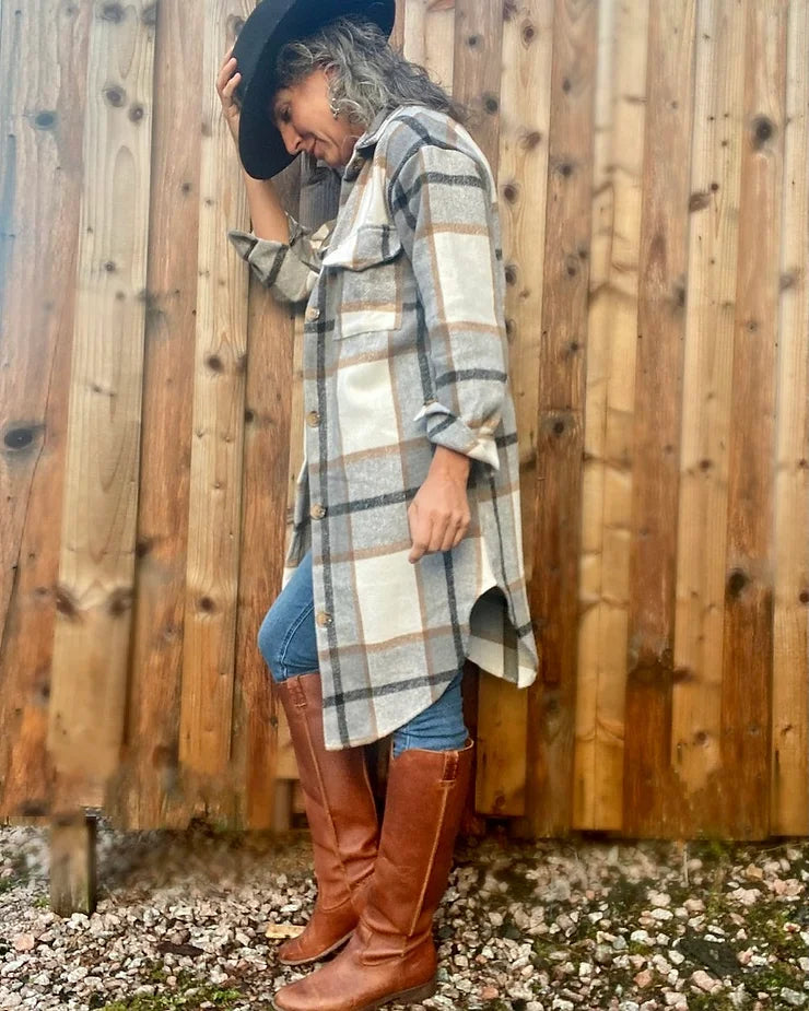 The Renegade Oversized Plaid Shacket