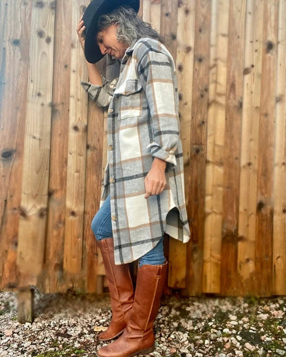 The Renegade Oversized Plaid Shacket