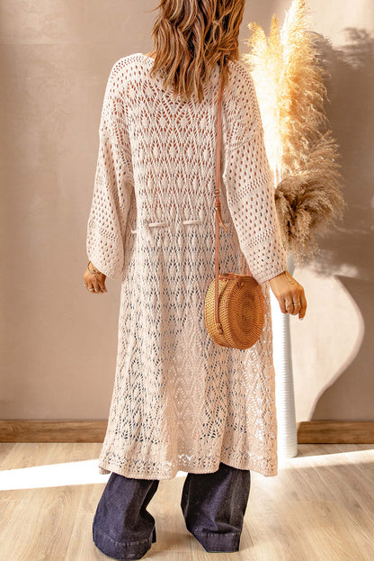 The Delilah Crochet Duster Cardigan