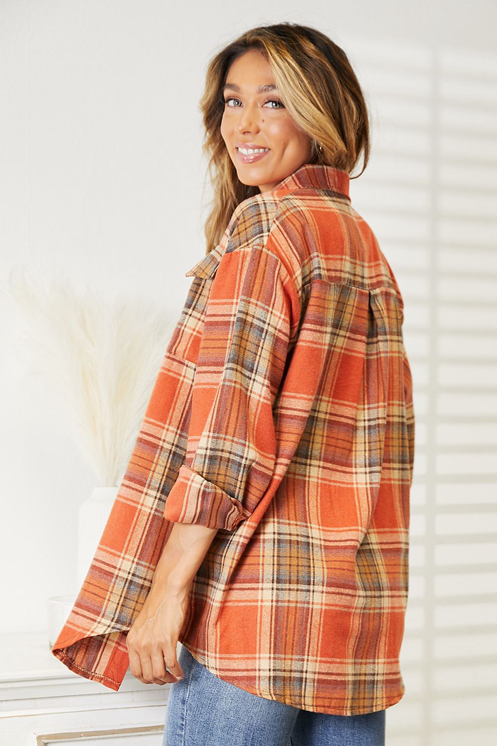 The Kiera Relaxed Fit Plaid Shirt